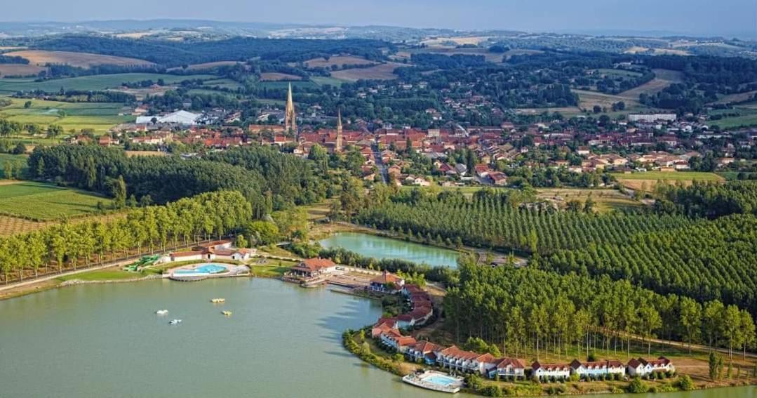 Appartement Au Calme Face Au Lac Marciac Buitenkant foto